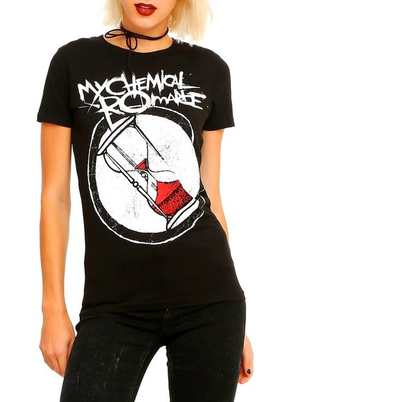 My Chemical Romance Blood Hour Glass psychedelic rock Official T-Shirt XL NWT - Picture 1 of 3
